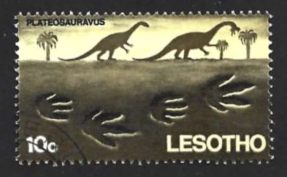 1970 LESOTHO PREHISTORIC ANIMALS