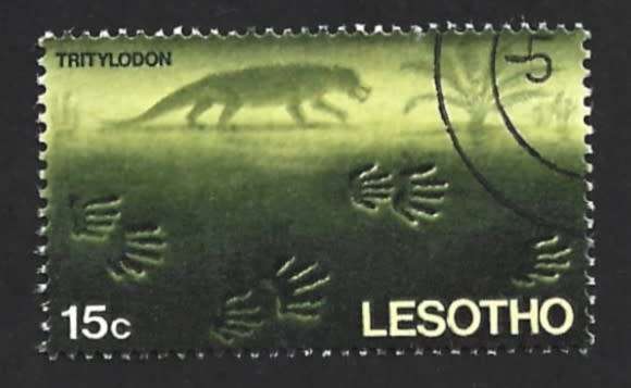 1970 LESOTHO PREHISTORIC ANIMALS