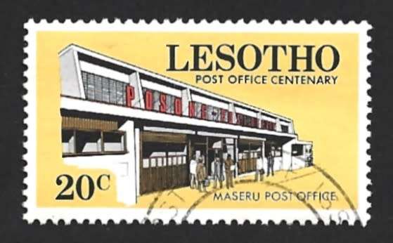 1972 LESOTHO POSTAL SERVICE