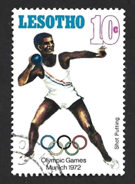 1972 LESOTHO OLYMPIC GAMES