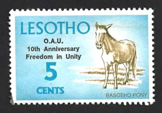 1973 LESOTHO ANNIVERSARY