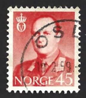 1958-59 NORWAY KING OLAV V