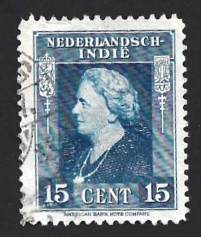 1945-46 NETHERLANDS INDIES QUEEN WILHELMINA