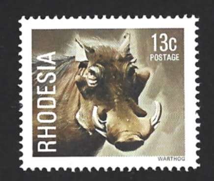 1978 RHODESIA WILD ANIMALS