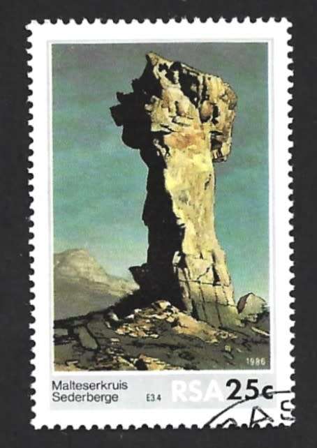 1986 SOUTH AFRICA ROCK FORMATIONS