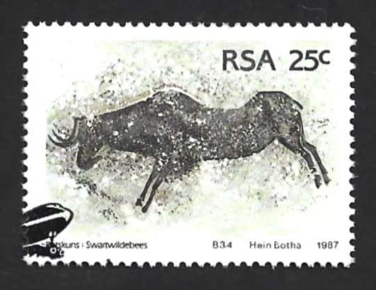 1987 SOUTH AFRICA ROCK PAINTINGS