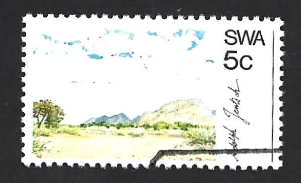 1973 SOUTH WEST AFRICA PAINTINGS