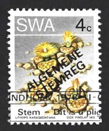 1978 SOUTH WEST AFRICA UNIVERSAL SUFFRAGE
