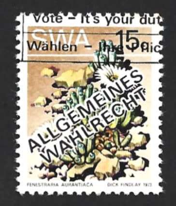 1978 SOUTH WEST AFRICA UNIVERSAL SUFFRAGE