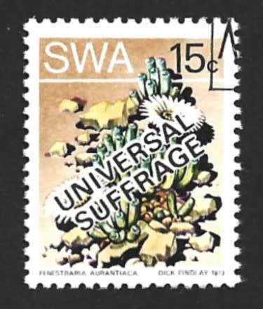 1978 SOUTH WEST AFRICA UNIVERSAL SUFFRAGE