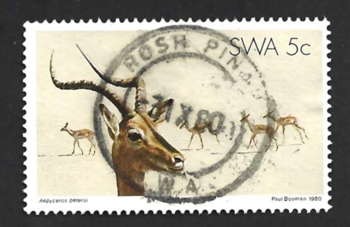 1980 SOUTH WEST AFRICA NATURE PROTECTION