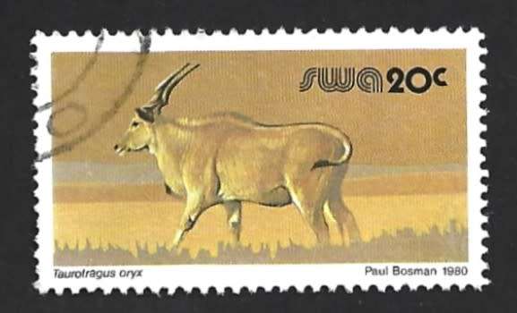 1980 SOUTH WEST AFRICA WILD MAMMALS