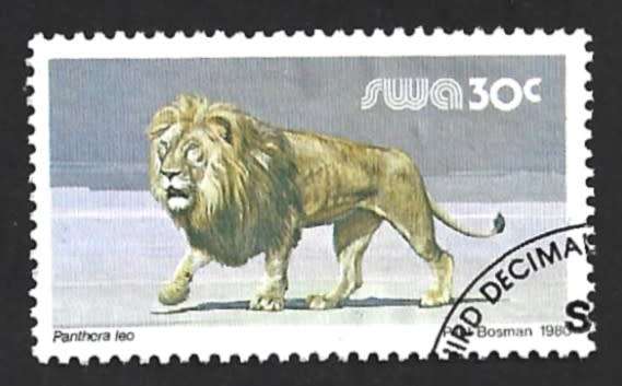 1980 SOUTH WEST AFRICA WILD MAMMALS
