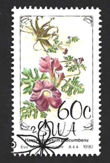 1990 SOUTH WEST AFRICA FLOWERS