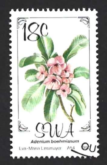 1990 SOUTH WEST AFRICA FLOWERS