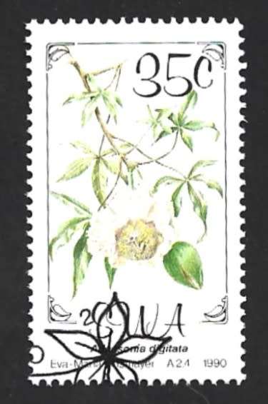 1990 SOUTH WEST AFRICA FLOWERS