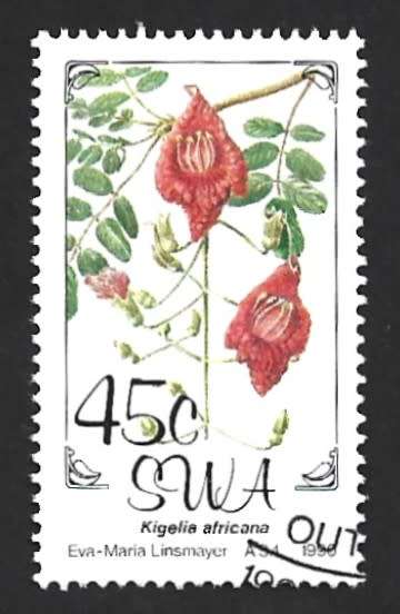 1990 SOUTH WEST AFRICA FLOWERS