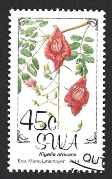 1990 SOUTH WEST AFRICA FLOWERS