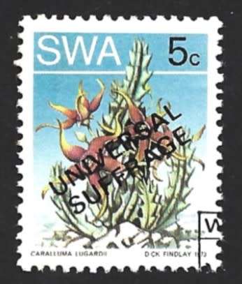 1978 SOUTH WEST AFRICA UNIVERSAL SUFFRAGE