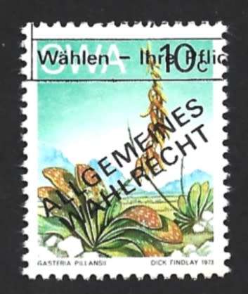 1978 SOUTH WEST AFRICA UNIVERSAL SUFFRAGE