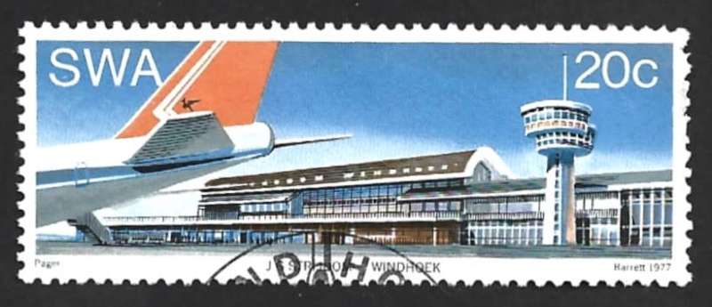 1977 SOUTH WEST AFRICA J.G. STRIJDOM AIRPORT