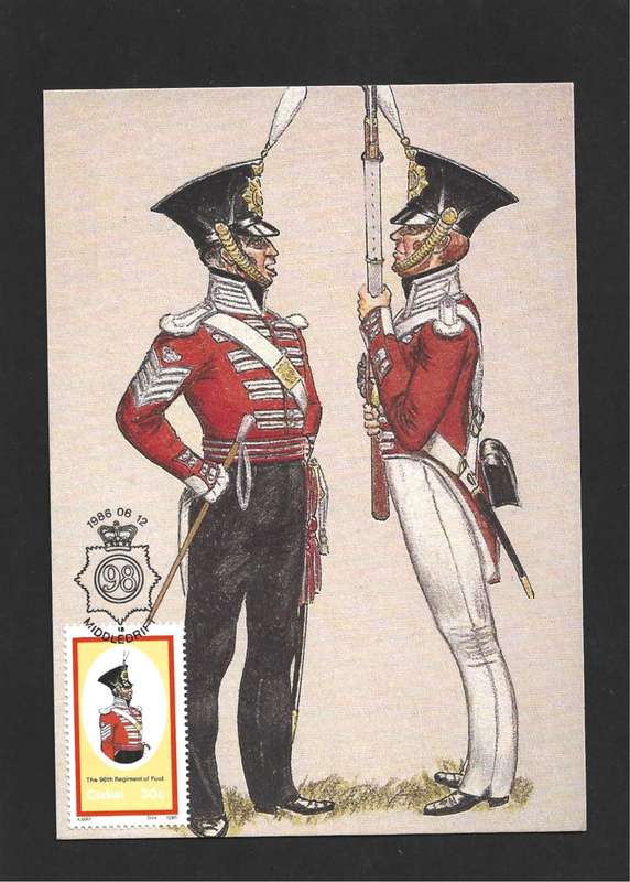 1986 CISKEI MILITARY UNIFORMS