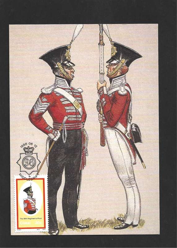 1986 CISKEI MILITARY UNIFORMS