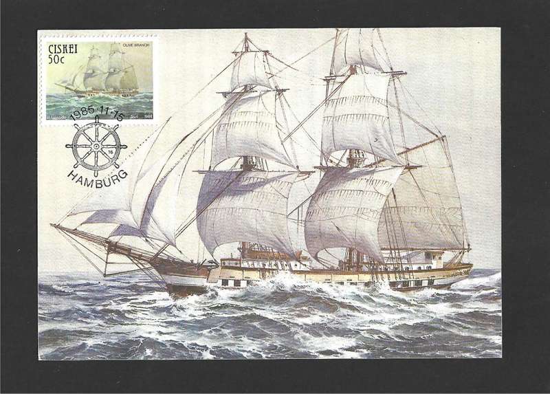 1985 CISKEI SAILING SHIPS