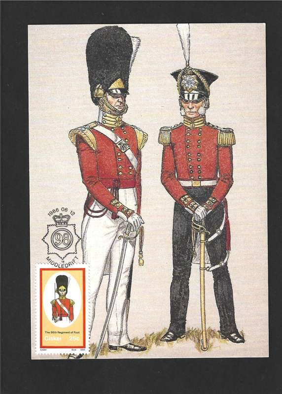 1986 CISKEI MILITARY UNIFORMS