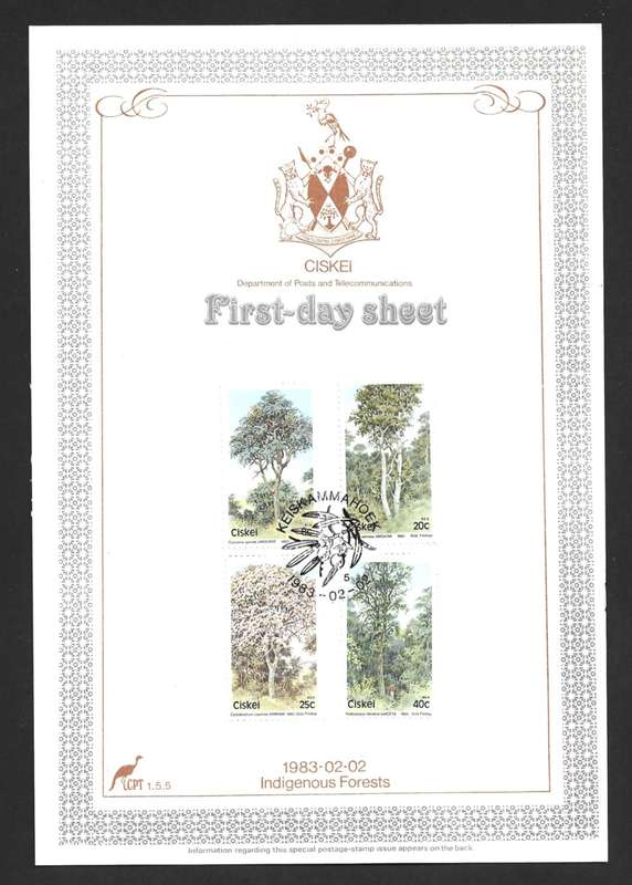 1983 CISKEI INDIGENOUS FORESTS