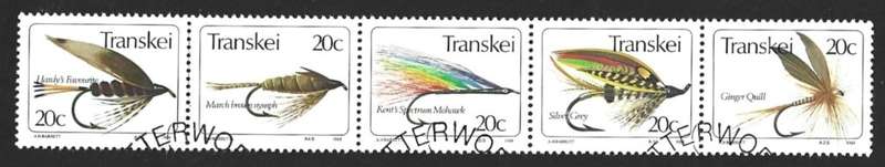 1984 TRANSKEI FISHING FLIES