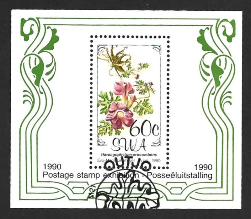 1990 SOUTH WEST AFRICA FLOWERS