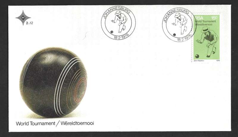 1976 SOUTH AFRICA SPORT LAWN BOWLER