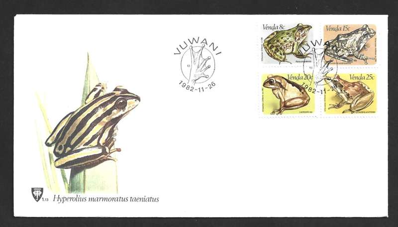 1982 VENDA ANIMAL FROGS