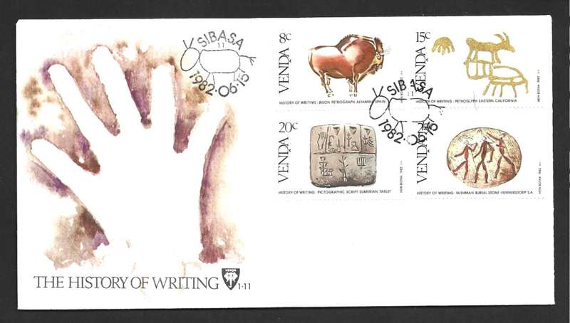 1982 VENDA THE HISTORY OF WRITING