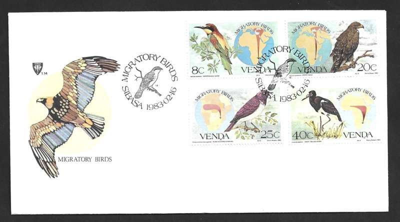 1983 VENDA ANIMAL BIRDS
