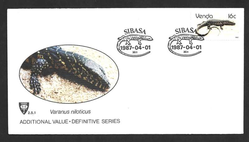 1987 VENDA ANIMAL REPTILE