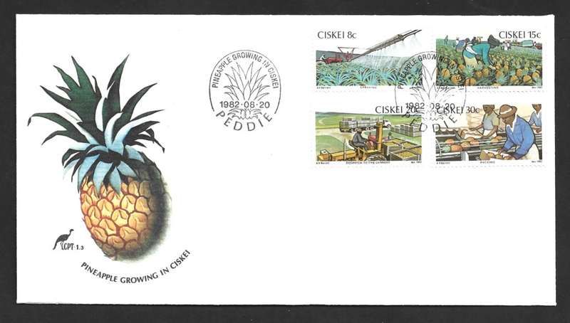 1982 CISKEI PINEAPPLE INDUSTRY