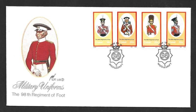 1986 CISKEI MILITARY UNIFORMS