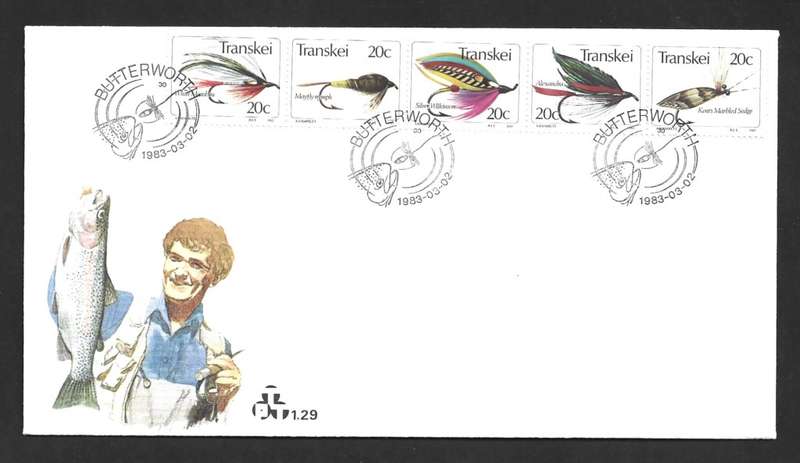 1983 TRANSKEI FISHING FLIES
