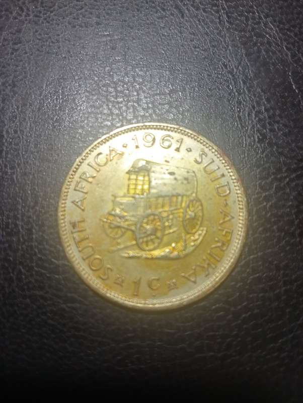 1961 SOUTH AFRICA 1 CENT