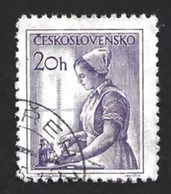 1954 CZECHOSLOVAKIA OCCUPATIONS