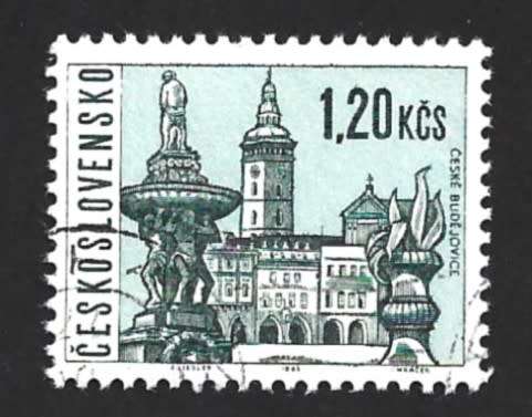 1965 CZECHOSLOVAKIA TOWNS
