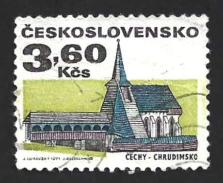 1971 CZECHOSLOVAKIA REGIONAL BUILDINGS