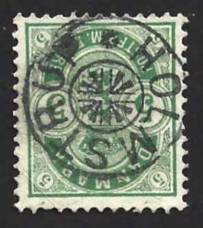 1895 DENMARK COAT OF ARMS