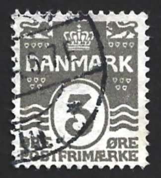 1905-06 DENMARK NUMERAL