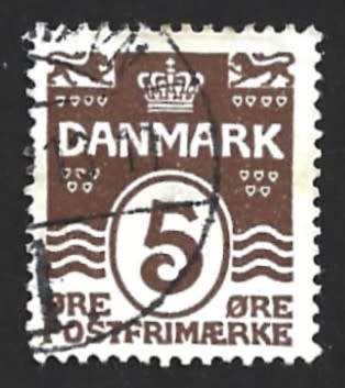 1921 DENMARK NUMERAL