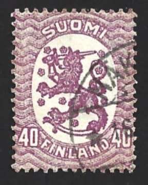 1917 FINLAND STANDING LION
