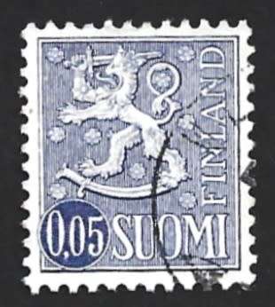 1963-75 FINLAND COAT OF ARMS