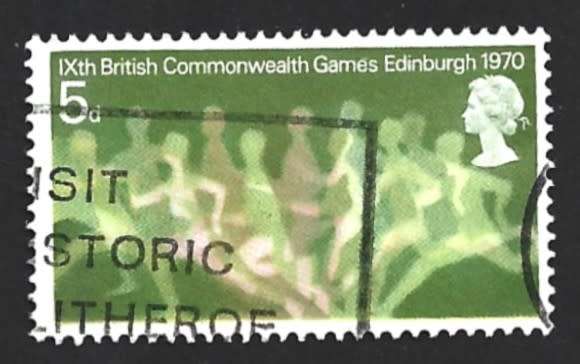 1970 GREAT BRITAIN BRITISH COMMONWEALTH GAMES